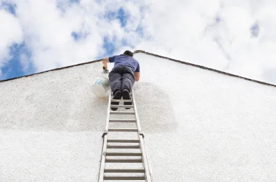 Peinture extérieure à Pussigny — façades et ravalement